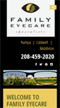 Mobile Screenshot of familyeyes.com